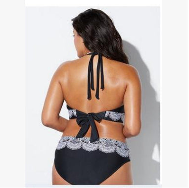 Printed Split Bikini