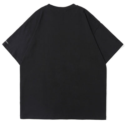 Bear Embroidery Pattern T-shirt For Men