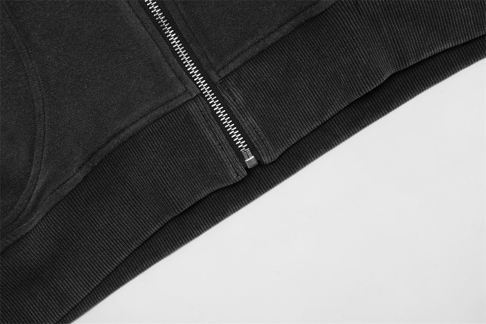 Masked Hooded Sweater Cardigan Men
