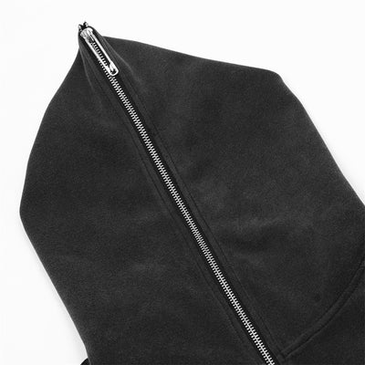 Masked Hooded Sweater Cardigan Men