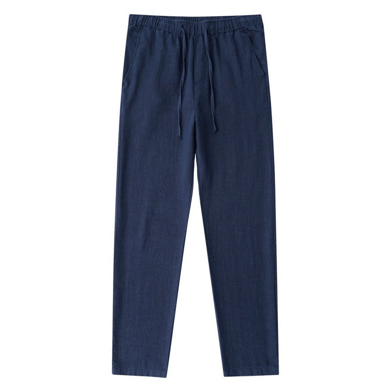 Casual Pants Straight Loose Men's Pants Cropped Pants