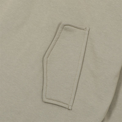 Drawstring Lace Hooded Sweater Men