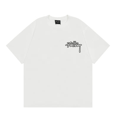 Niche English Letter Printed T-shirt For Men