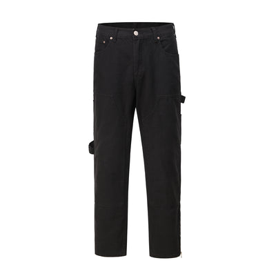 Wood Overalls Casual Pants Men's Trendy Casual Pants