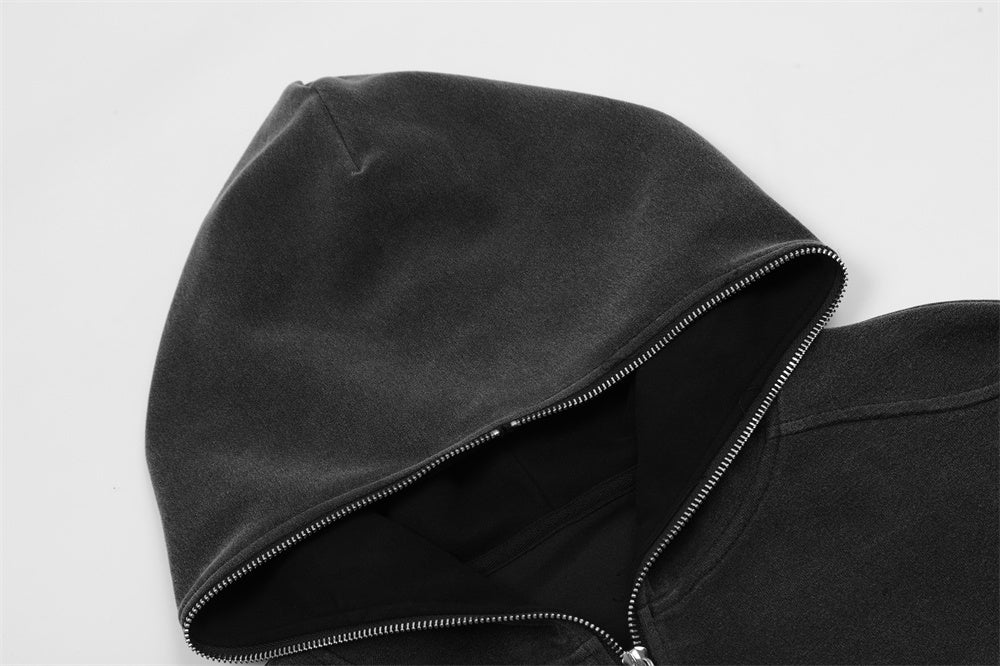 Masked Hooded Sweater Cardigan Men