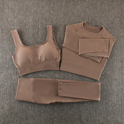 Seamless Yoga Set Sportswear Gym Clothing Workout Clothes