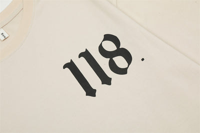 Cross Printed Cotton T-shirt For Men