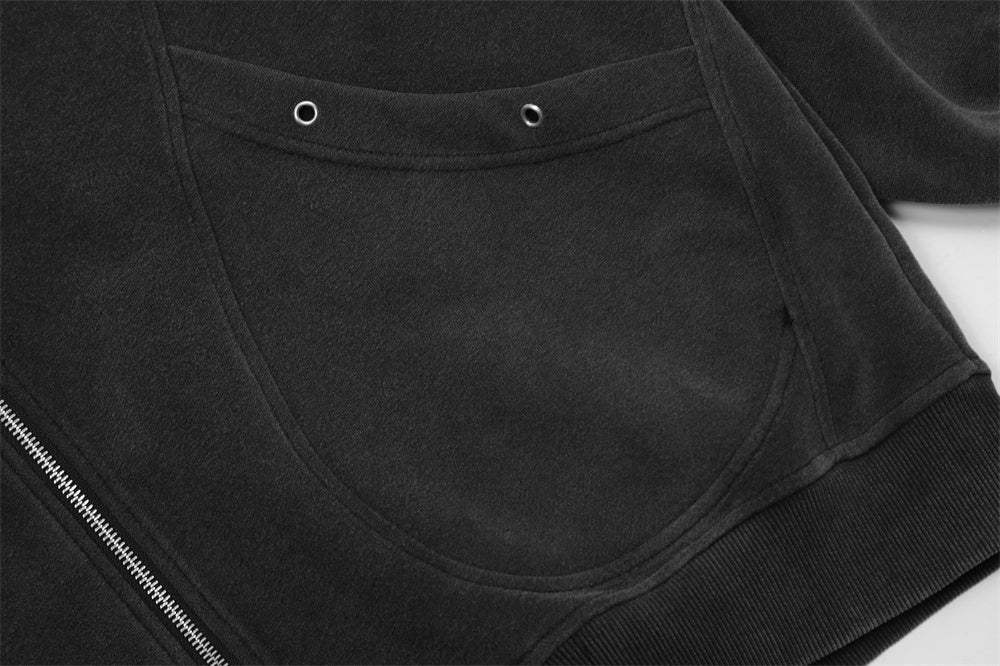 Masked Hooded Sweater Cardigan Men