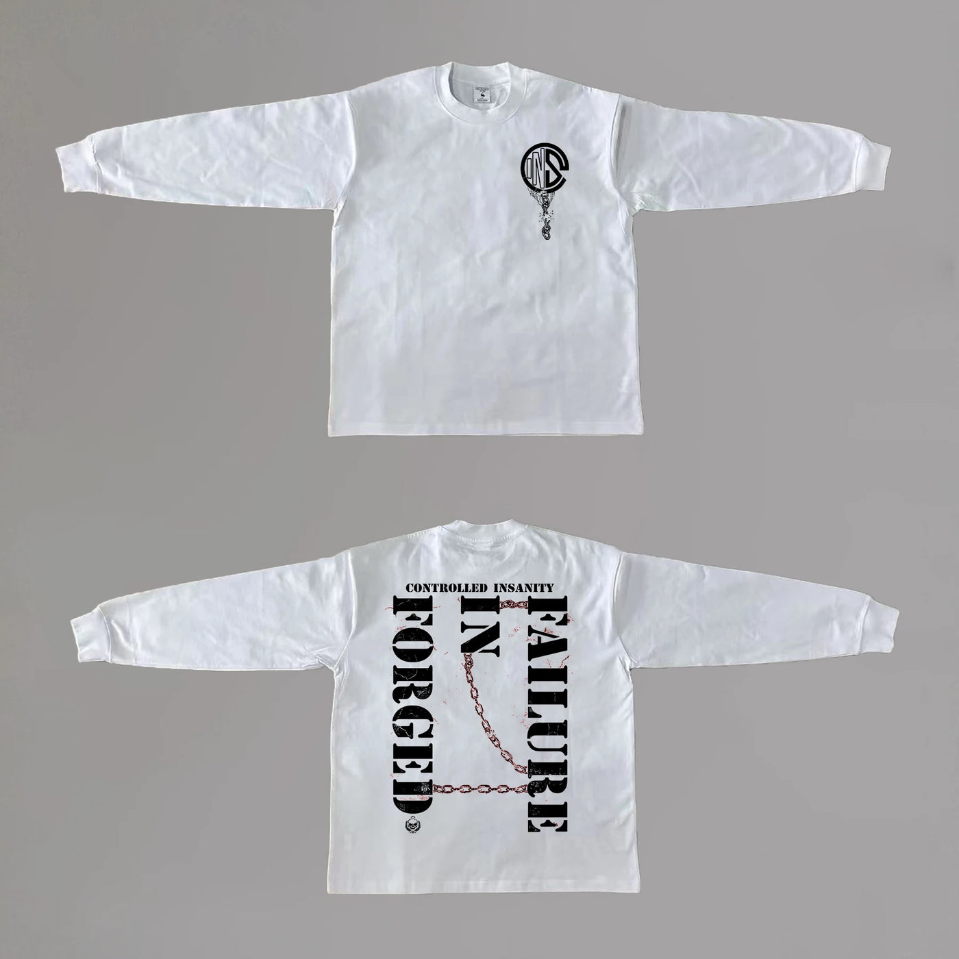 Controlled insanity Oversized