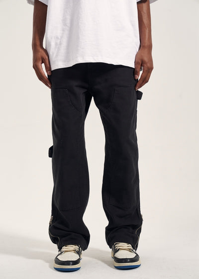 Wood Overalls Casual Pants Men's Trendy Casual Pants