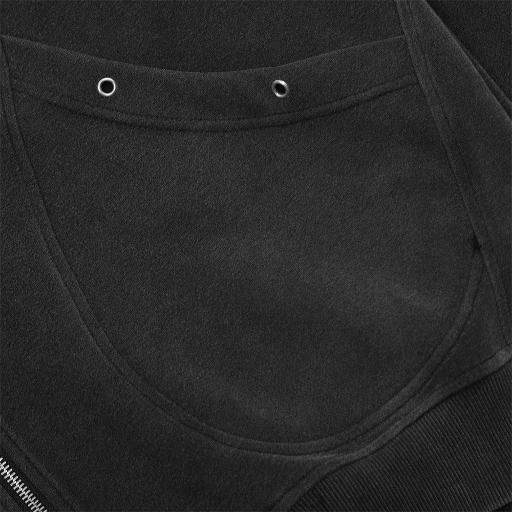 Masked Hooded Sweater Cardigan Men